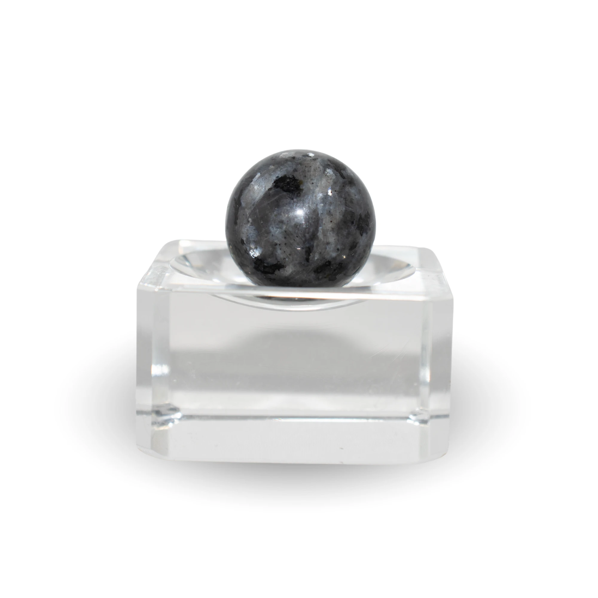 Black Labradorite Mini Sphere - Image 2